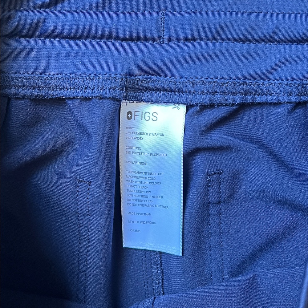 Figs high waisted Livingston scrub bottoms - Picture 2 of 5